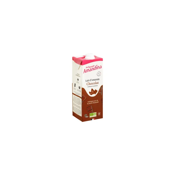 Lait d'amande Amandina au chocolat bio - 1L