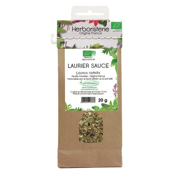 Laurier sauce feuille 20g