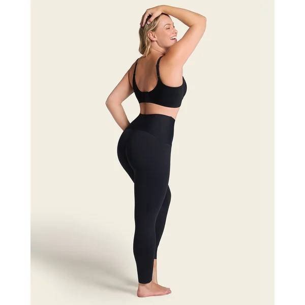 Legging de contrôle avec short intérieur pour un effet fesses liftées