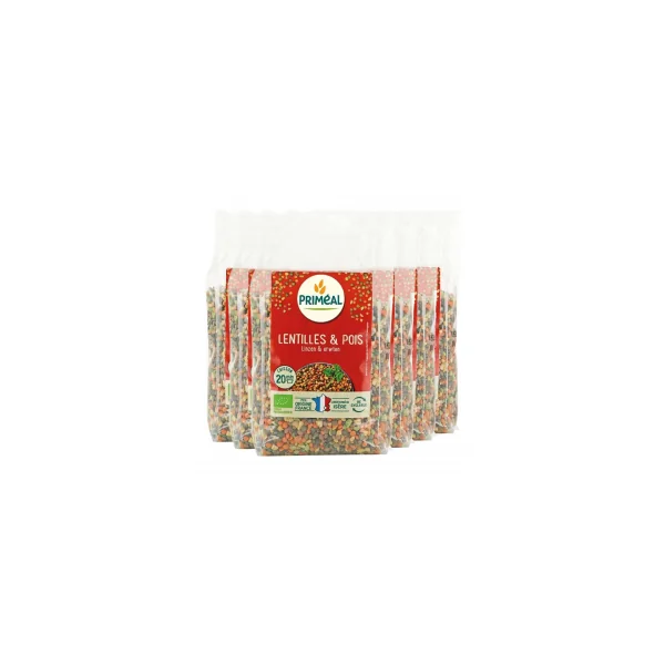 Lentilles & pois - Lot de 6x500g