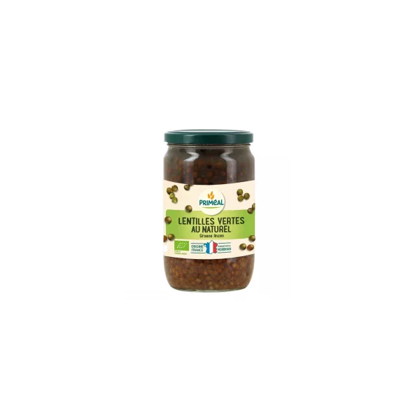 Lentilles vertes au naturel - 660g