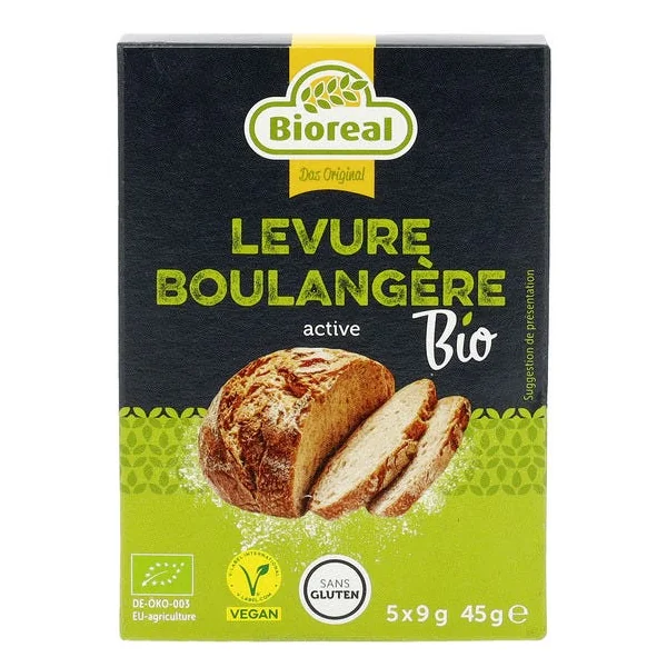 Levure boulangère déshy sans gluten 5x9g