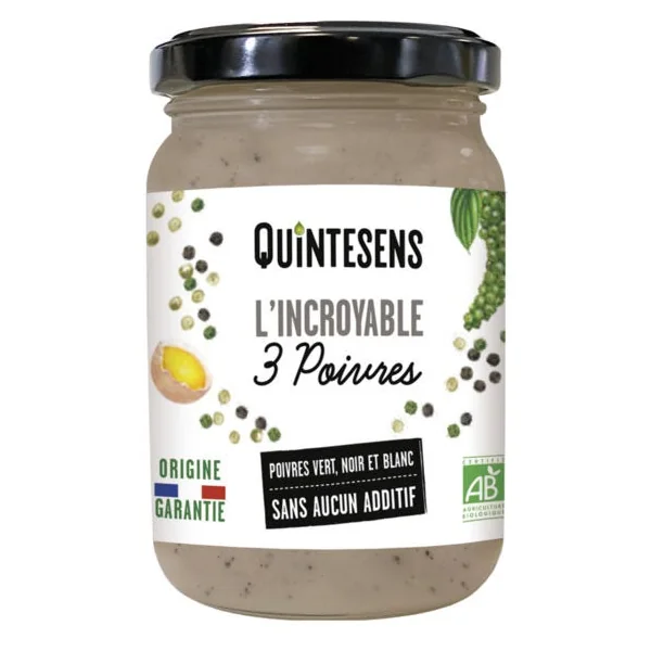 L'Incroyable sauce 3 poivres 180g