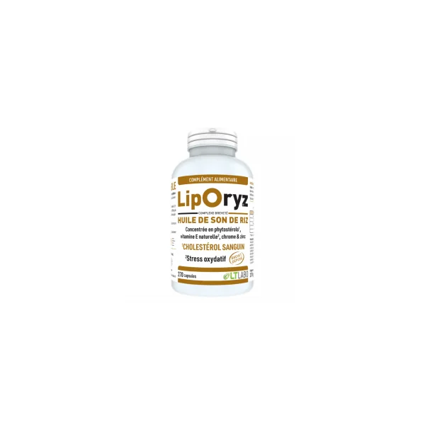 Liporyz - Régulation du cholestérol - 270 capsules