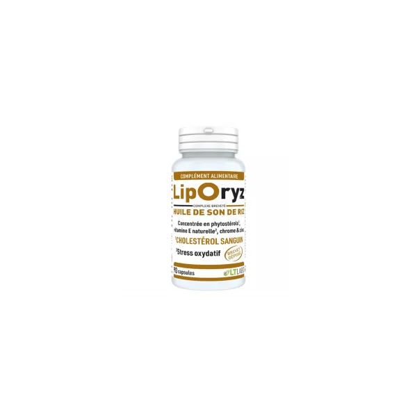 Liporyz - Régulation du cholestérol - 90 capsules