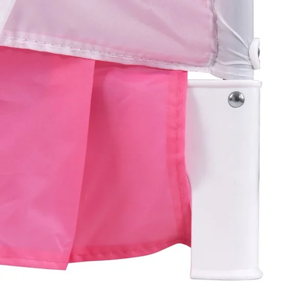 Lit bébé parapluie pliant lit de voyage pour bébé 2 niveaux muni de moustiquaire de yourte et porte-couche