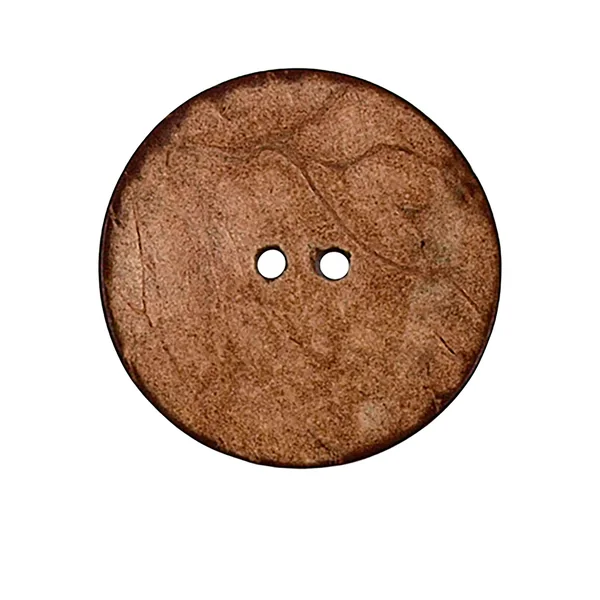 Lot de 3 boutons ronds bois 2 trous D 27mm