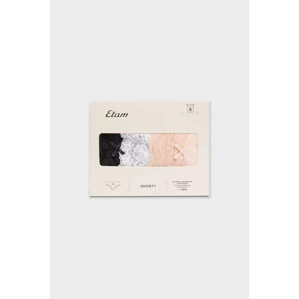 Lot de 3 shortys en coton