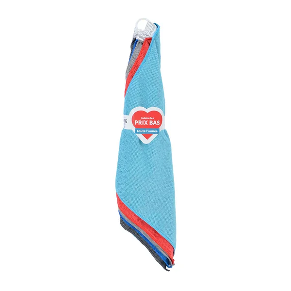 Lot de 5 chiffons microfibre 38x38cm