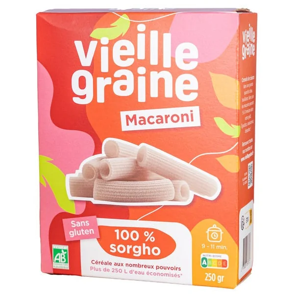 Macaroni sorgho 250g