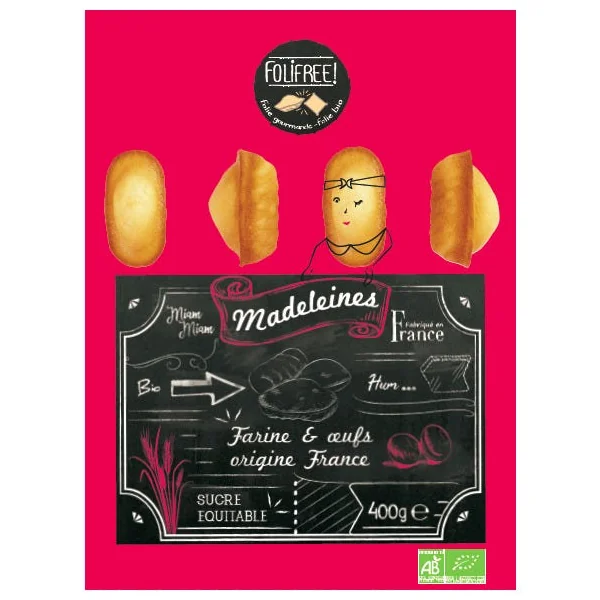 Madeleine sans beurre 400g