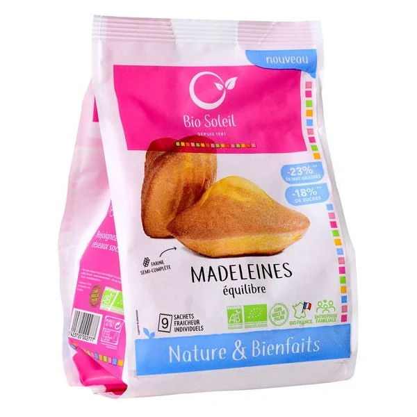 Madeleine équilibre - de sucre (9) 200g