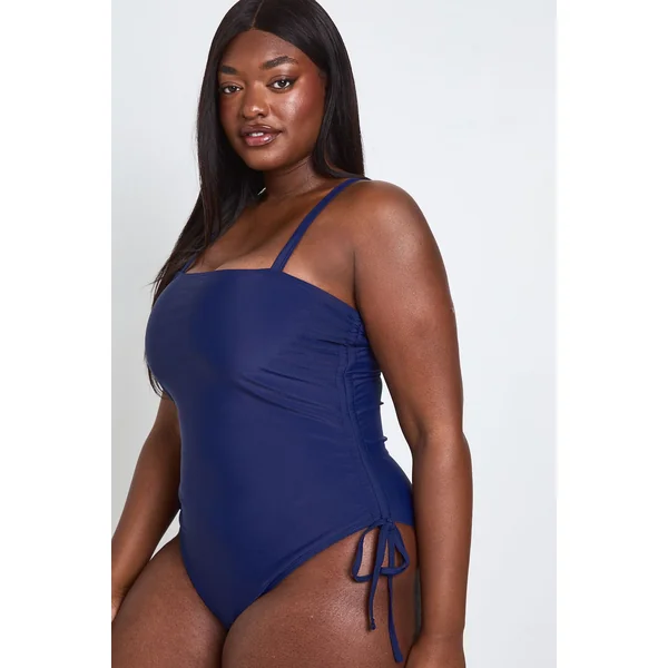 Maillot De Bain Froncé Grande Taille