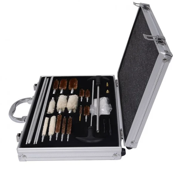 Malette de kit de nettoyage universel pour pistolet et fusil de chasse, 78 pièces, Pratique, Deluxe, pour Arme à Feu