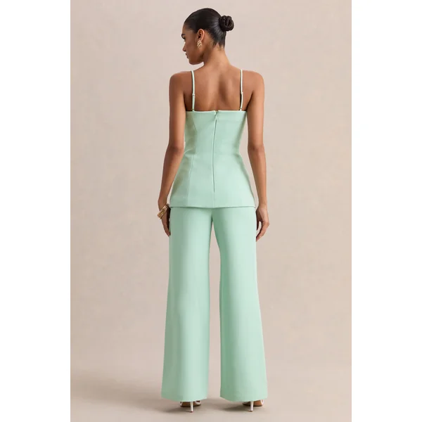 Malou | Pantalon tailleur en sauge