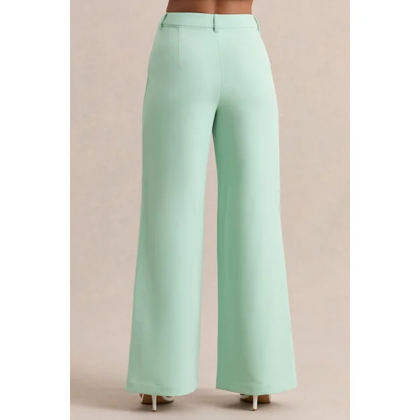 Malou | Pantalon tailleur en sauge