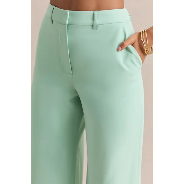 Malou | Pantalon tailleur en sauge