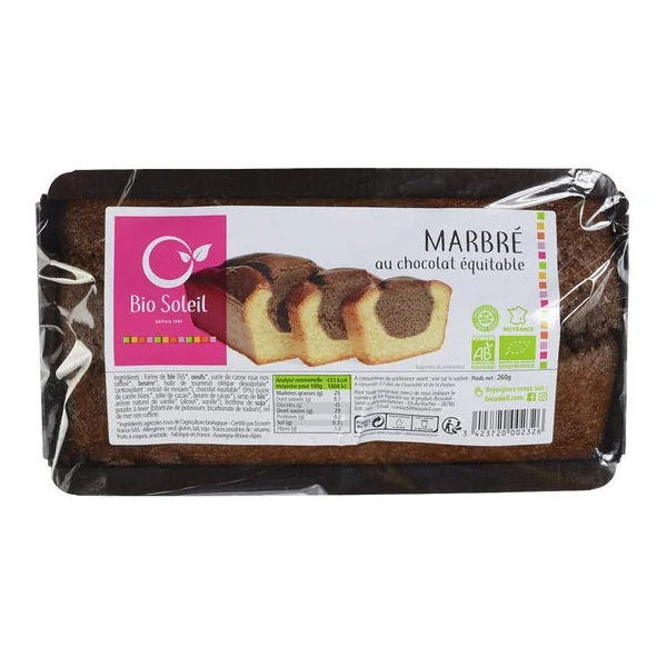 Marbré au chocolat 260g