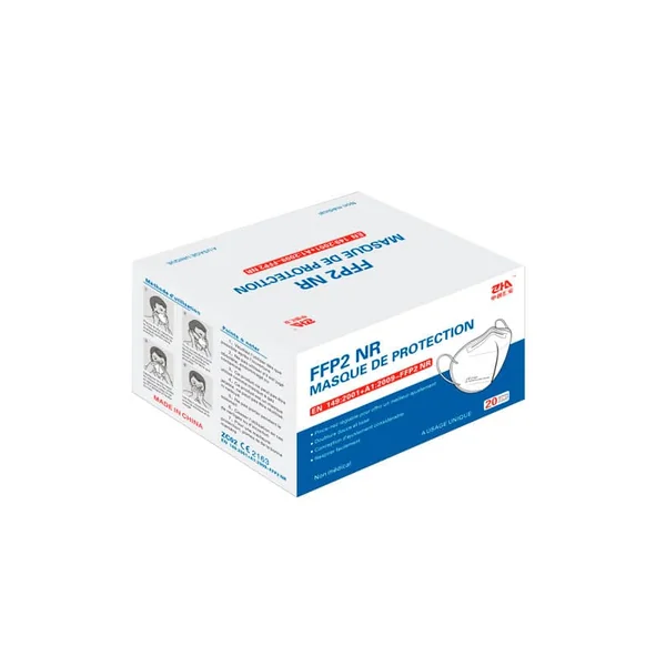 Masque FFP2 - boîte de 20 - Oplus Médical