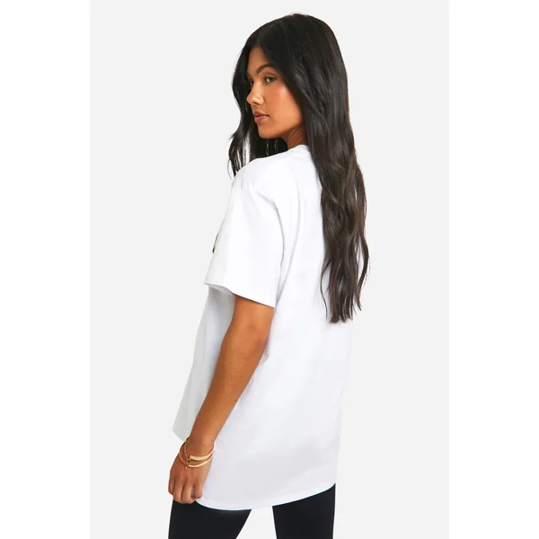 Maternité Mama T-shirt oversize à motif léopard