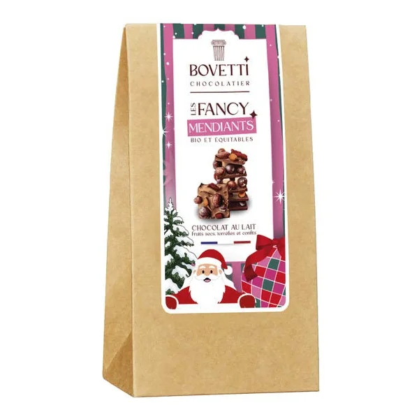 Mendiants chocolat lait 120g
