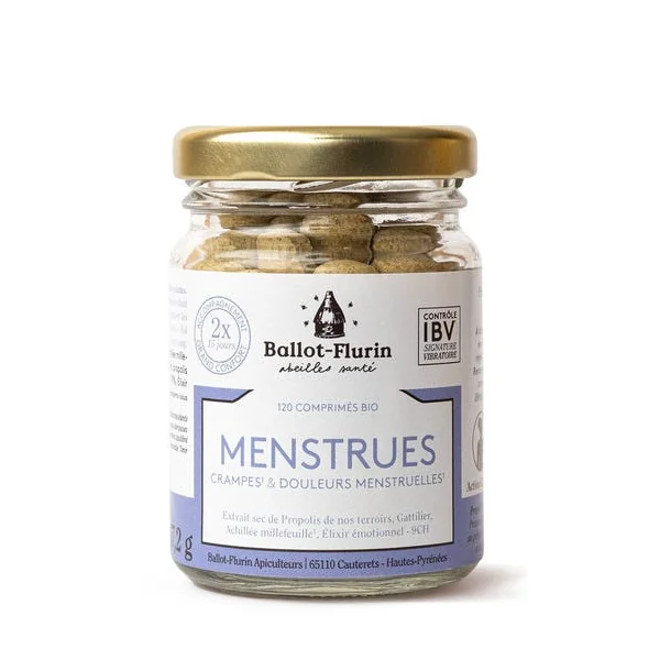 Menstrues, crampes et douleurs menstruelles comprimé (120) 67.5g