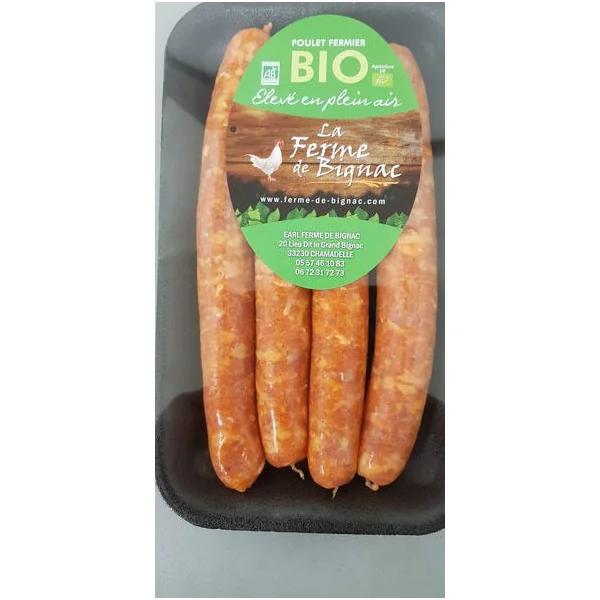 merguez de poulet