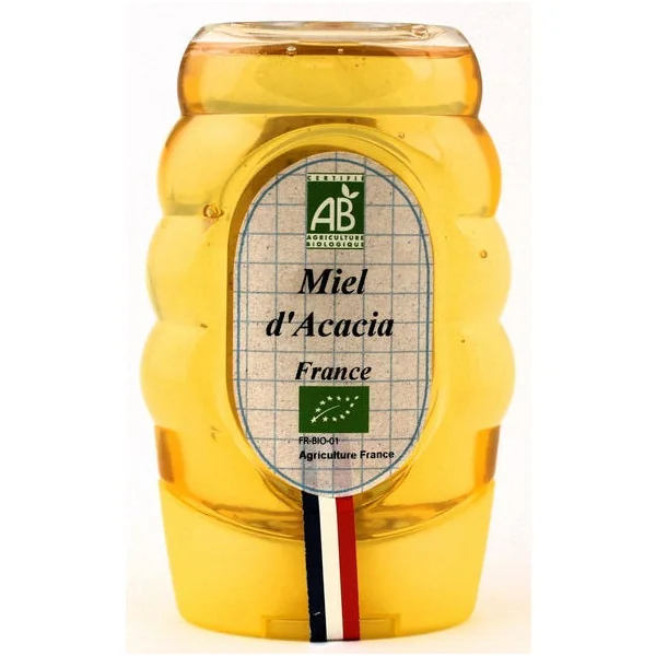 Miel acacia flacon souple 360g