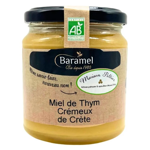 Miel de thym de Crète 375g
