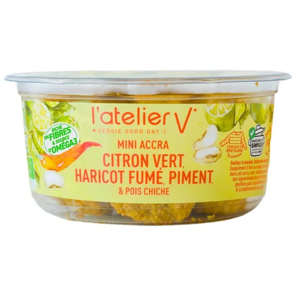 Mini accras citron vert 144g