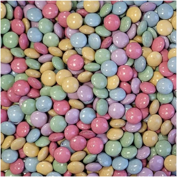 Mini dragée multicolore chocolat Bio