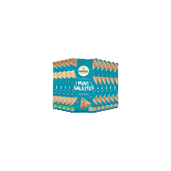Mini galettes au sarrasin bio - 10x100g