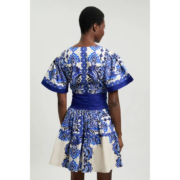 Mini Robe En Popeline De Coton À Imprimé Carreaux Petite