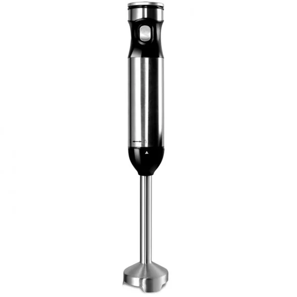 Mixeur Multifonction Inox 1000W Batteur Electrique avec Mélangeur 700ml et Chopper 500ml 1000ml Bol de traitement des aliments Noir