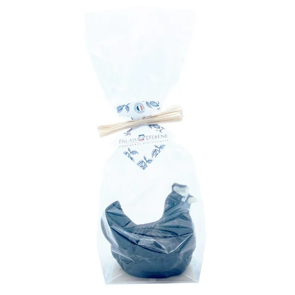 Moulage poule au chocolat noir 70g