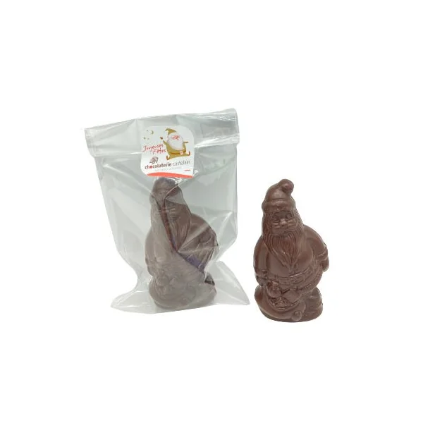 Moulage père Noël chocolat noir 25g