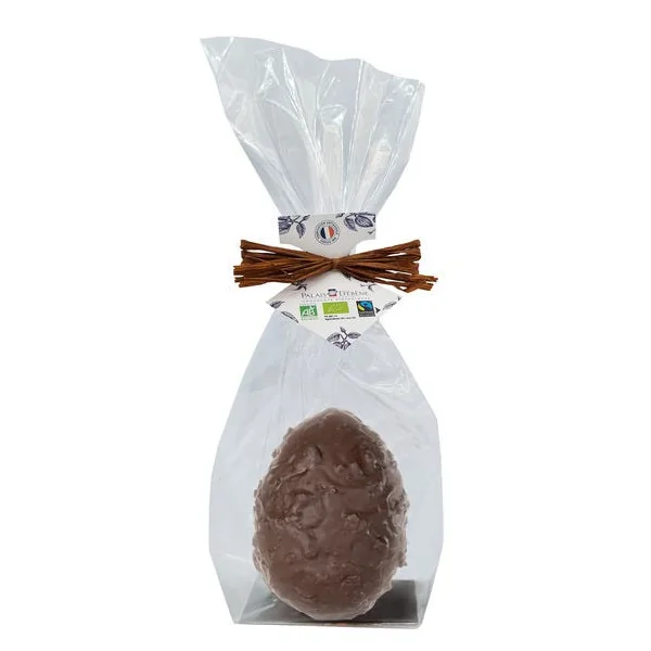 Moulage œuf noisette chocolat noir 65g