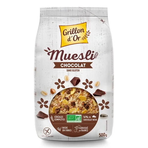 Muesli chocolat sans gluten 500g