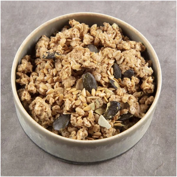 Muesli croustillant lin et courge Bio