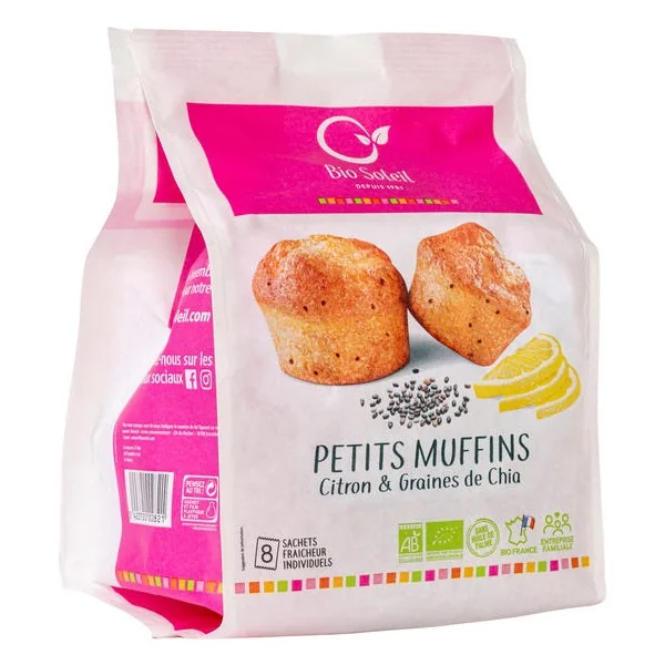 Muffin citron graines de chia 224g