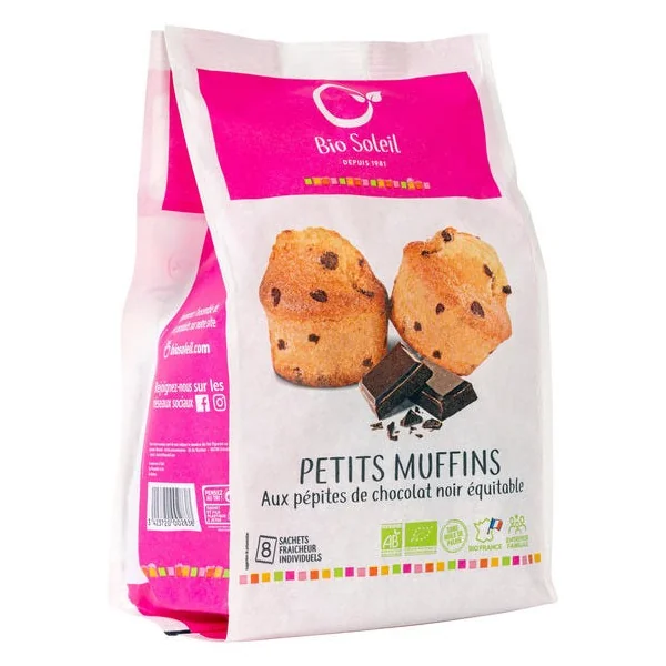 Muffin pépites chocolat noir 224g