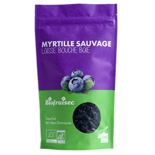 Myrtille sauvage séchée 100g