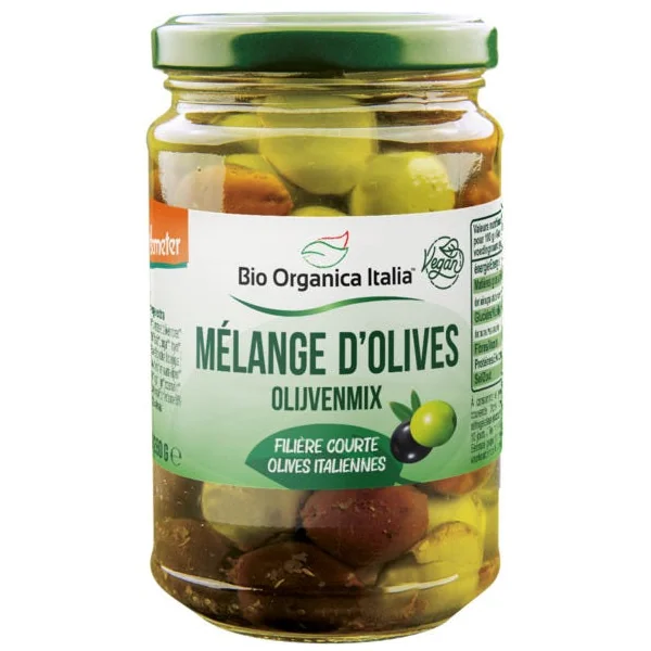 Mélange d'olives à l'huile 280g