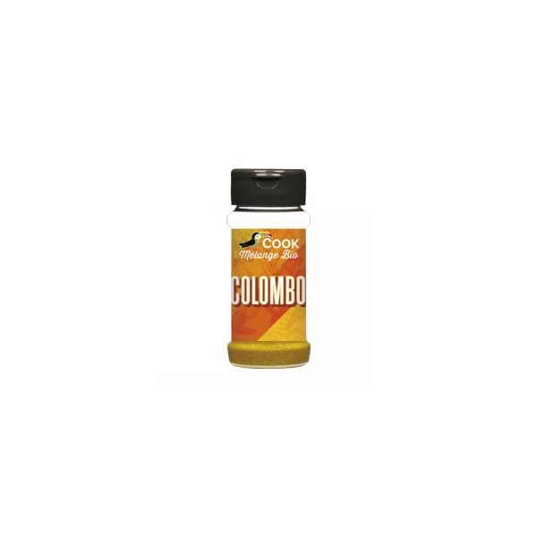 Mélange d'épices bio pour colombo - 35g