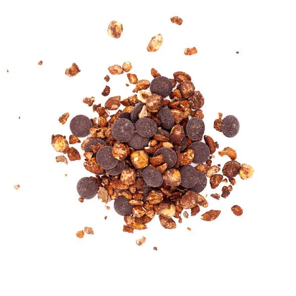 Mélange pâte à tartiner (cajou, NOISETTES caramelisées, chocolat)