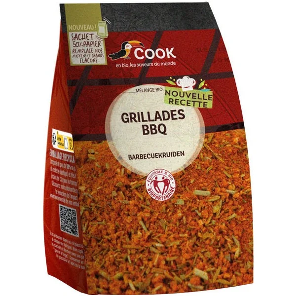 Mélange épices grillade 120g