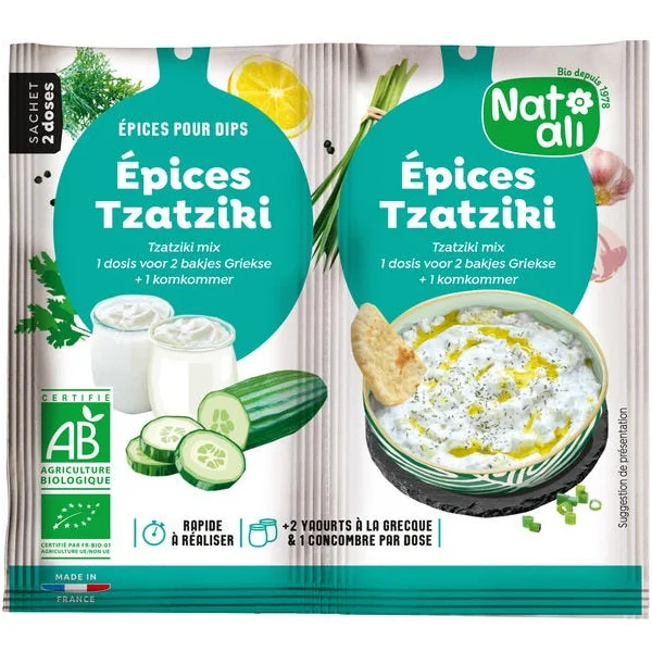 Mélange épices tzatziki 2x3,5g