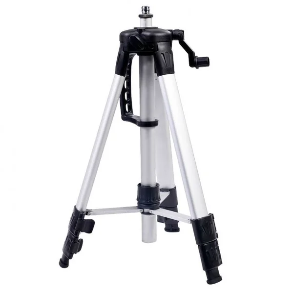 Niveau à laser professionnel Niveau à laser rotatif Auto-nivelant pour la mesure des angles et surfaces, trépied, jaune