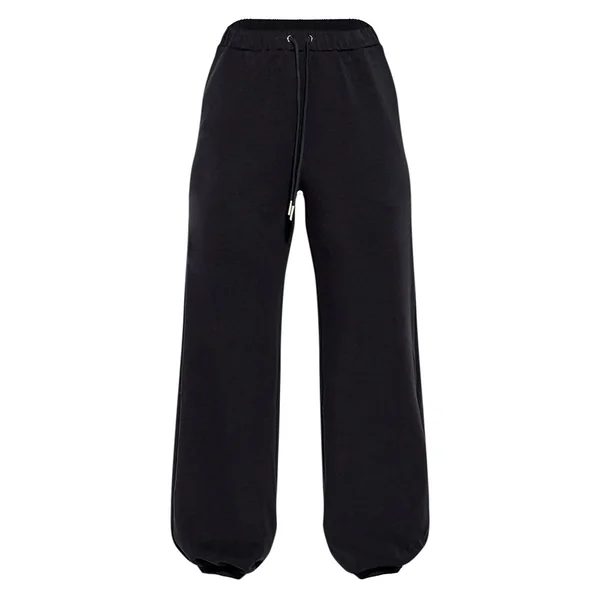 Noir Jogger À Revers Ultra Doux