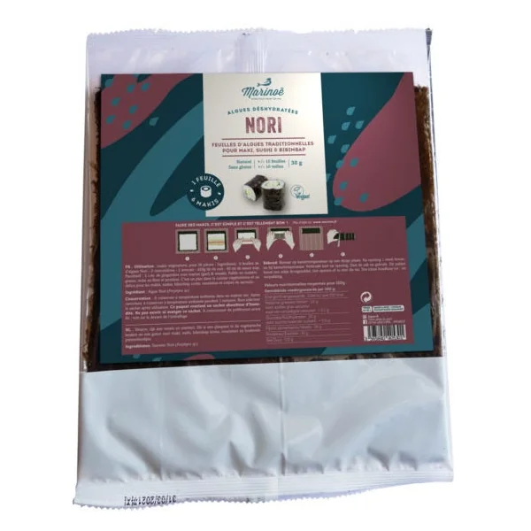 Nori sushi feuilles (10) 30g